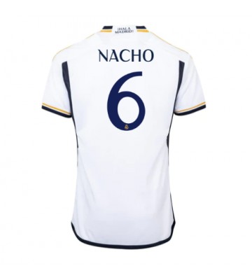 Real Madrid Nacho #6 Replica Home Stadium Shirt 2023-24 Short Sleeve